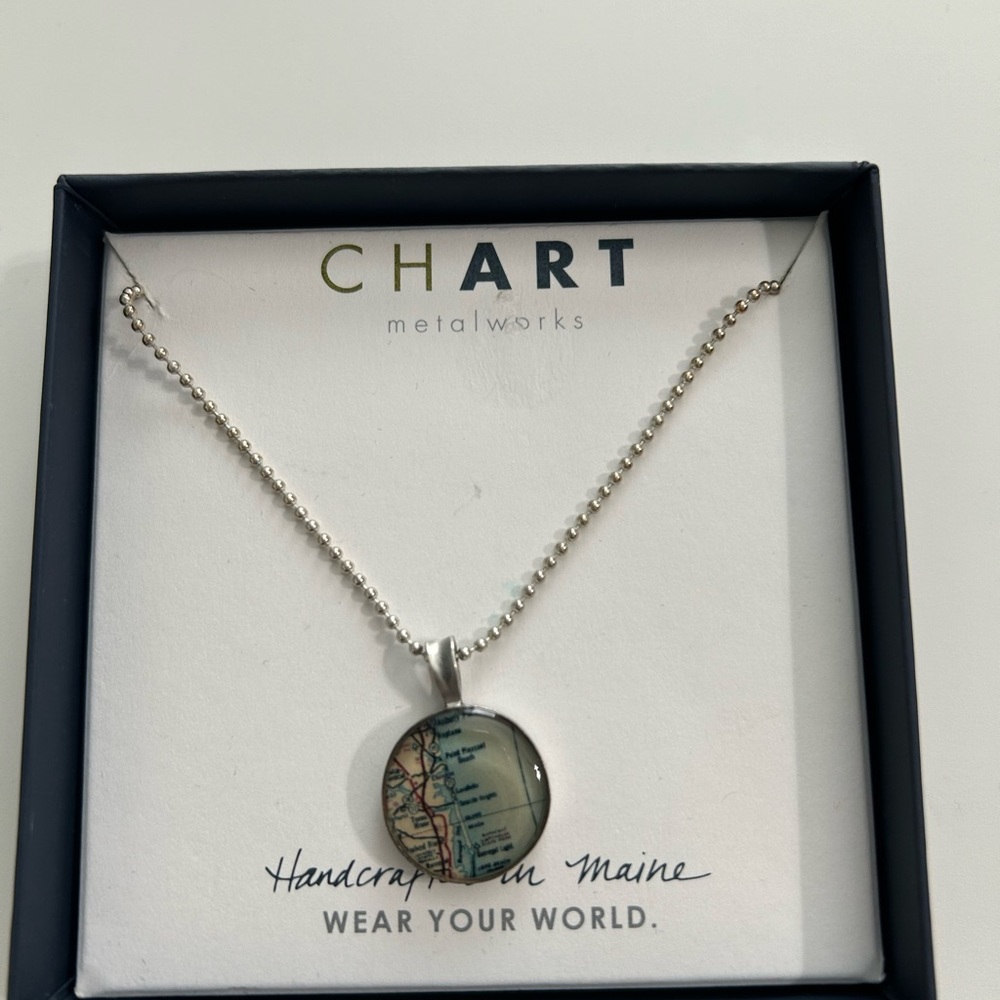 CHART necklace metal works
